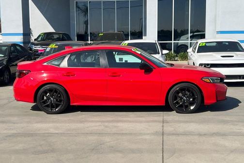 Rallye Red 2025 Honda Civic Sport