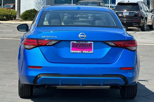 Electric Blue Metallic 2025 Nissan Sentra SV