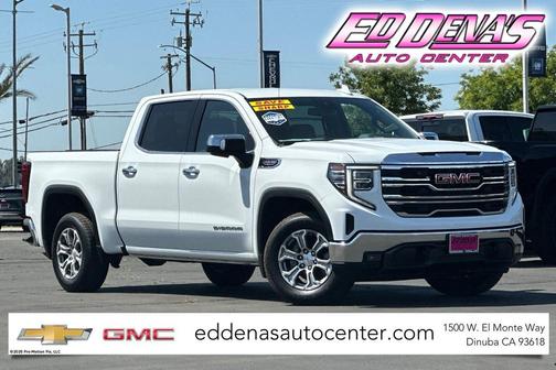 Summit White 2024 GMC Sierra 1500 SLT