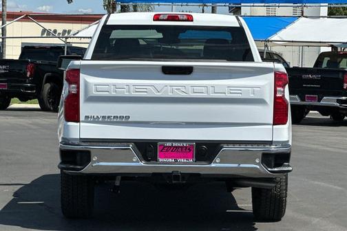 Summit White 2025 Chevrolet Silverado 1500 WT