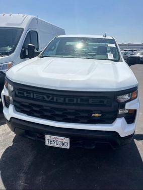 Summit White 2023 Chevrolet Silverado 1500 WT