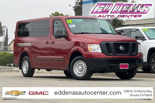 Cayenne Red 2018 Nissan NV Passenger NV3500 HD S V6