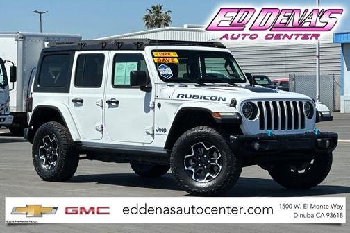 Bright White Clearcoat 2023 Jeep Wrangler 4xe Rubicon