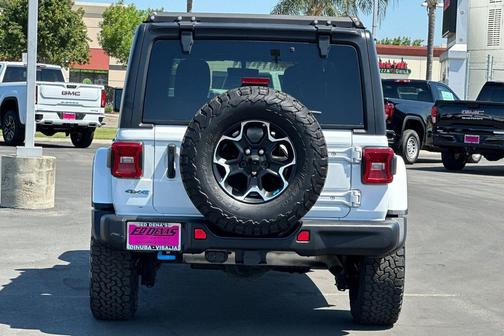 Bright White Clearcoat 2023 Jeep Wrangler 4xe Rubicon