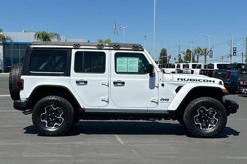 Bright White Clearcoat 2023 Jeep Wrangler 4xe Rubicon