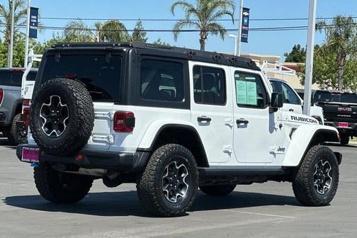 Bright White Clearcoat 2023 Jeep Wrangler 4xe Rubicon