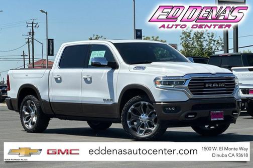 Ivory White Tri-Coat Pearlcoat 2023 RAM 1500 Longhorn
