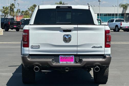 Ivory White Tri-Coat Pearlcoat 2023 RAM 1500 Longhorn