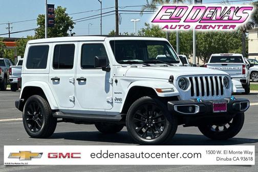 Bright White Clearcoat 2022 Jeep Wrangler Unlimited 4xe Sahara