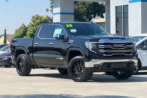 Onyx Black 2024 GMC Sierra 1500 SLT