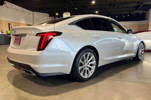 Crystal White Tricoat 2020 Cadillac CT5 Luxury RWD