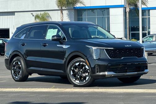 Ebony Black 2024 Kia Sorento S