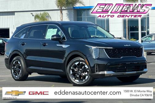 Ebony Black 2024 Kia Sorento S