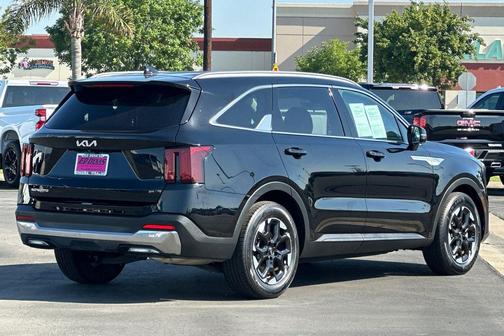 Ebony Black 2024 Kia Sorento S