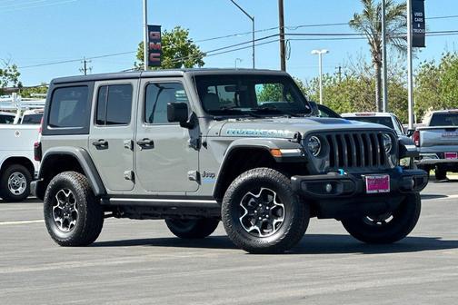 Sting-Gray Clearcoat 2022 Jeep Wrangler Unlimited 4xe Rubicon