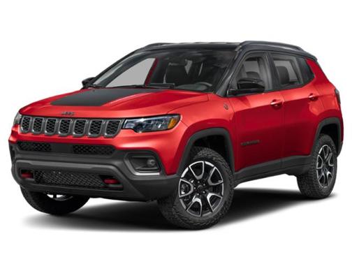 Red Hot Pearlcoat 2025 Jeep Compass Trailhawk