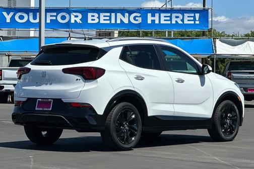 Summit White 2024 Buick Encore GX Sport Touring