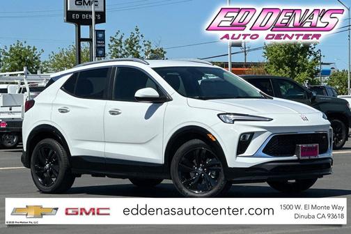 Summit White 2024 Buick Encore GX Sport Touring