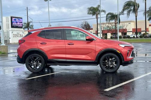 Sunrise Red Metallic 2024 Buick Encore GX Sport Touring