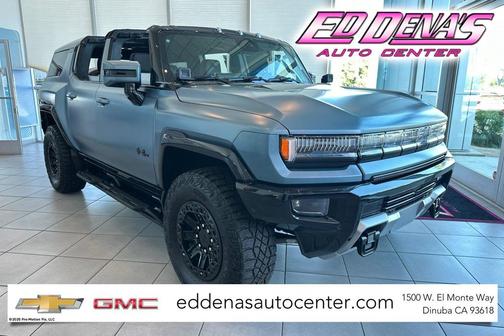 Neptune Blue Matte 2024 GMC HUMMER EV SUV 3X