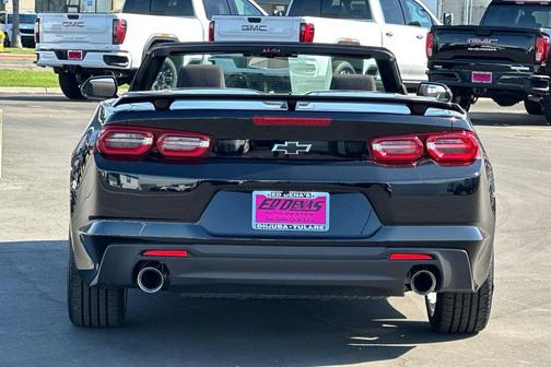 Black 2023 Chevrolet Camaro RWD Convertible LT1