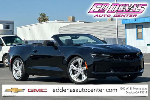 Black 2023 Chevrolet Camaro RWD Convertible LT1