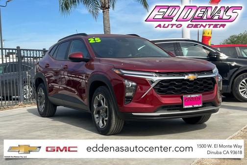 Crimson Metallic 2025 Chevrolet Trax LT