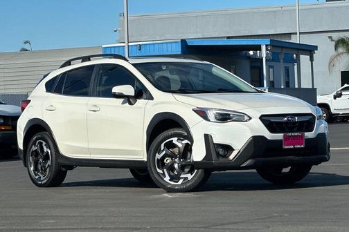 Crystal White Pearl 2021 Subaru Crosstrek Limited