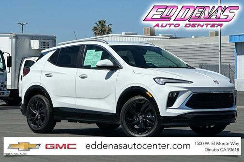 Summit White 2024 Buick Encore GX Sport Touring