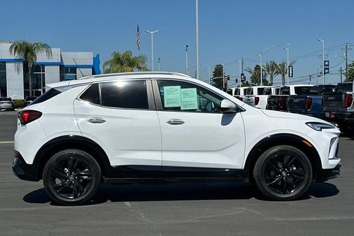 Summit White 2024 Buick Encore GX Sport Touring
