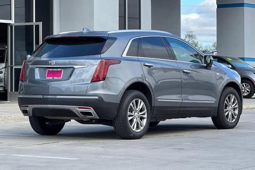 Satin Steel Metallic 2022 Cadillac XT5 Premium Luxury