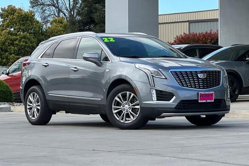 Satin Steel Metallic 2022 Cadillac XT5 Premium Luxury
