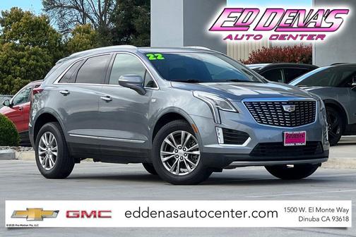 Satin Steel Metallic 2022 Cadillac XT5 Premium Luxury