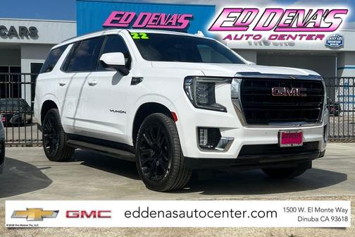 Summit White 2022 GMC Yukon SLE