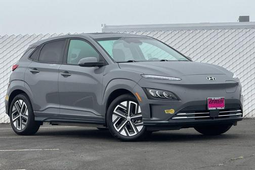 Galactic Gray 2022 Hyundai KONA EV Limited