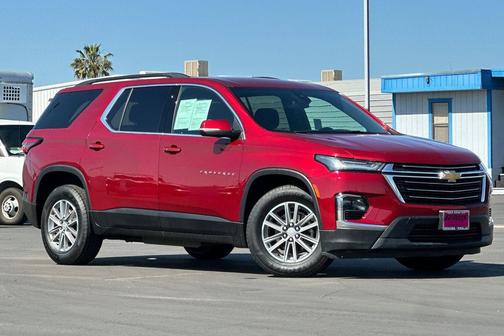 Radiant Red Tintcoat 2023 Chevrolet Traverse LT Cloth