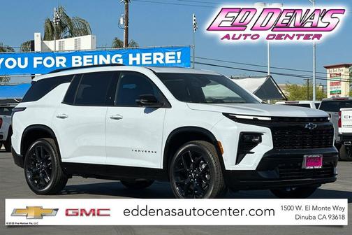 Polar White Tricoat 2026 Chevrolet Traverse RS