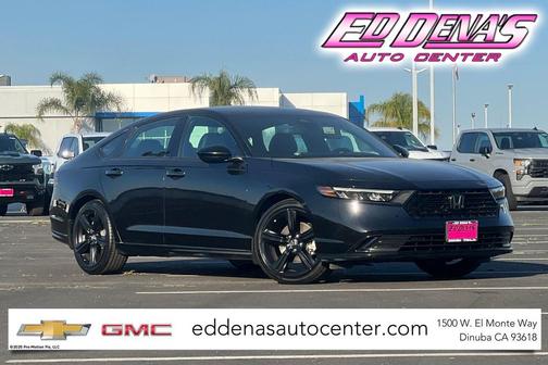 Crystal Black Pearl 2023 Honda Accord Hybrid Sport-L