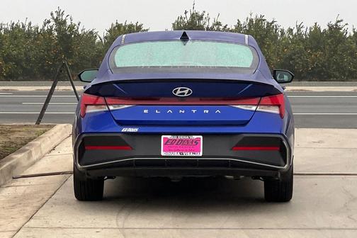 Intense Blue 2025 Hyundai ELANTRA Sport
