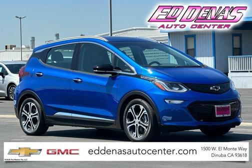 Kinetic Blue Metallic 2021 Chevrolet Bolt EV FWD Premier