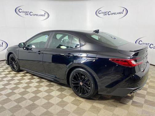 Midnight Black Metallic 2025 Toyota Camry SE