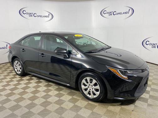 Black Sand Pearl 2022 Toyota Corolla LE