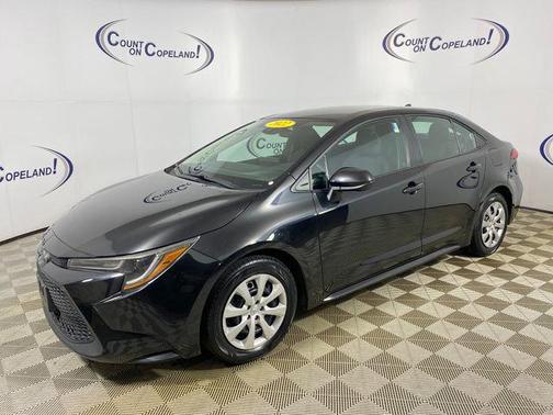 Black Sand Pearl 2022 Toyota Corolla LE