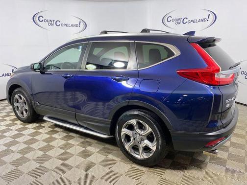 Obsidian Blue Pearl 2018 Honda CR-V EX