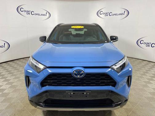 Midnight Black Metallic 2024 Toyota RAV4 Hybrid SE