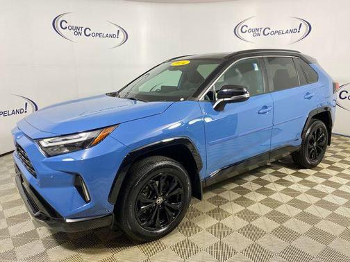 Midnight Black Metallic 2024 Toyota RAV4 Hybrid SE