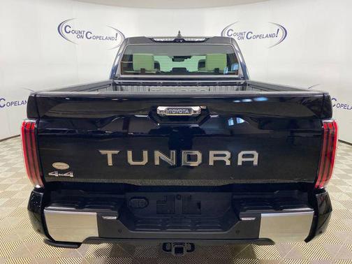 Midnight Black Metallic 2023 Toyota Tundra Hybrid Capstone