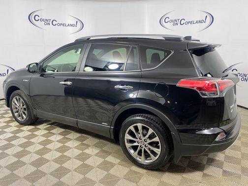Black Sand Pearl 2017 Toyota RAV4 Hybrid Limited