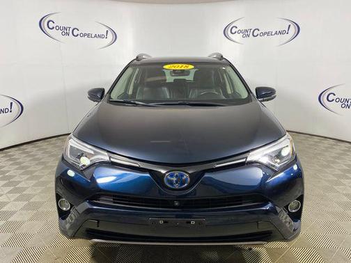 Galactic Aqua Mica 2018 Toyota RAV4 Hybrid Limited