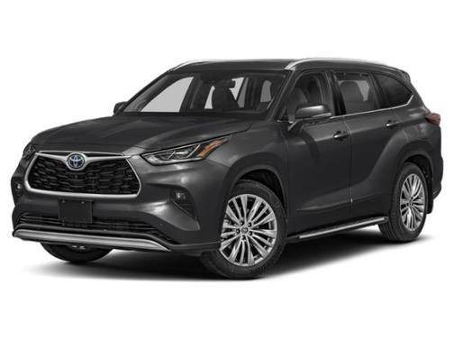 Midnight Black Metallic 2026 Toyota Highlander Hybrid Platinum